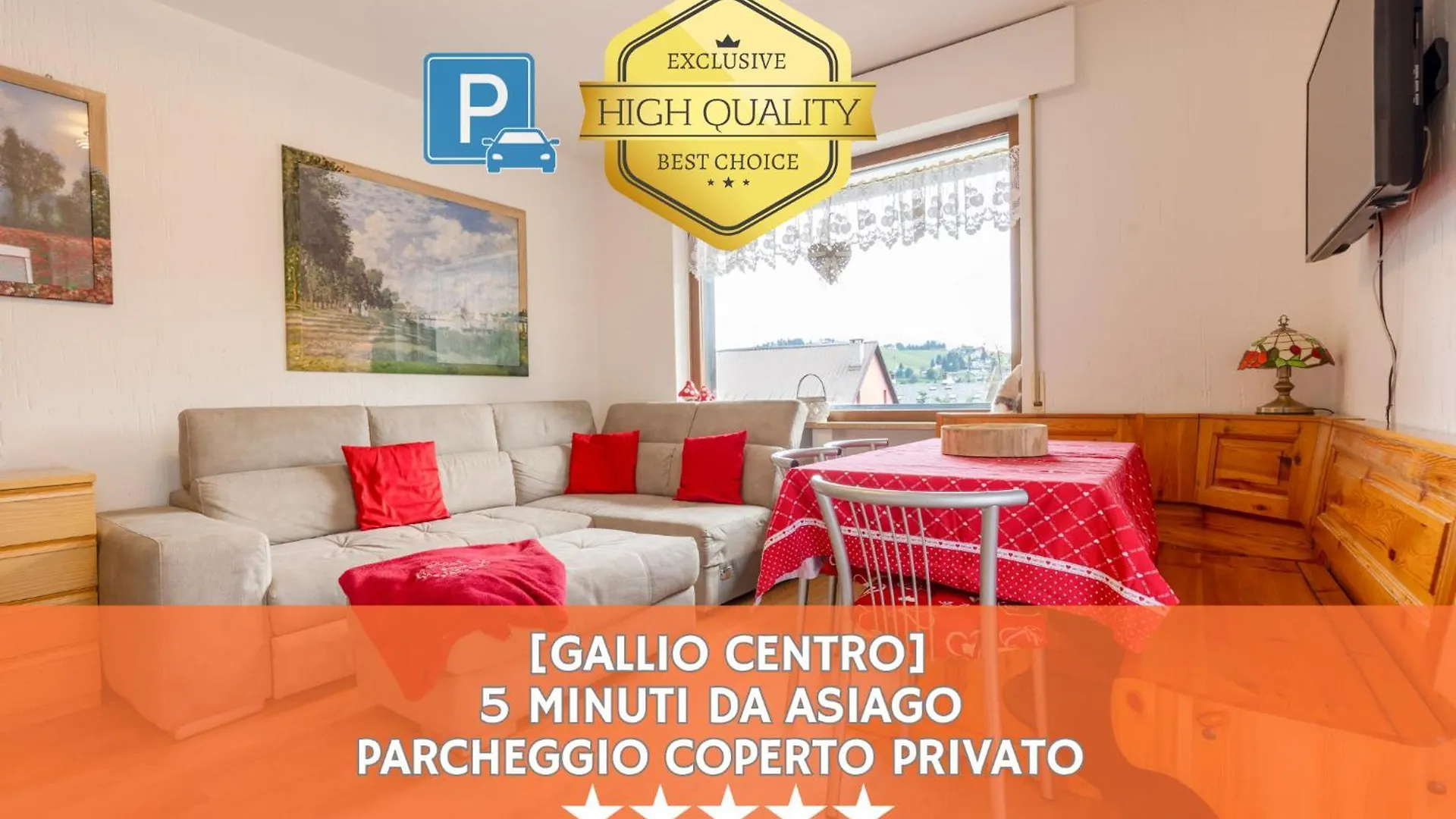 Strategico Per Escursioni - Balcone Con Vista Διαμέρισμα Gallio
